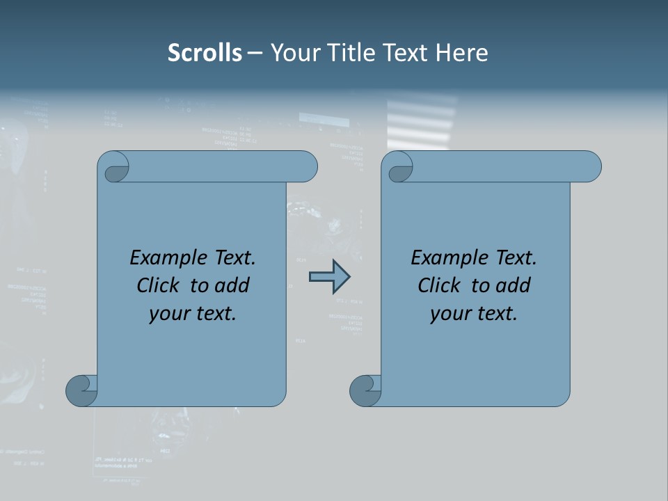 Cancer Anatomy Ray PowerPoint Template