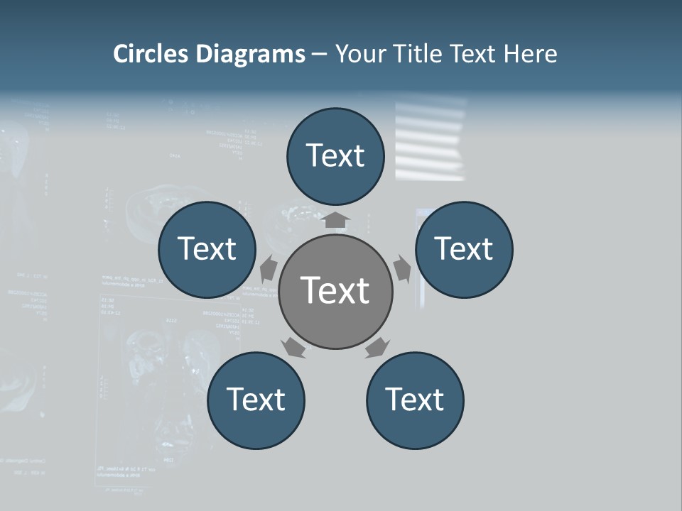Cancer Anatomy Ray PowerPoint Template