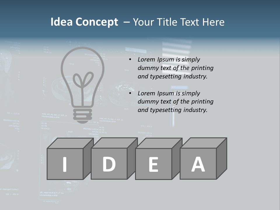 Cancer Anatomy Ray PowerPoint Template