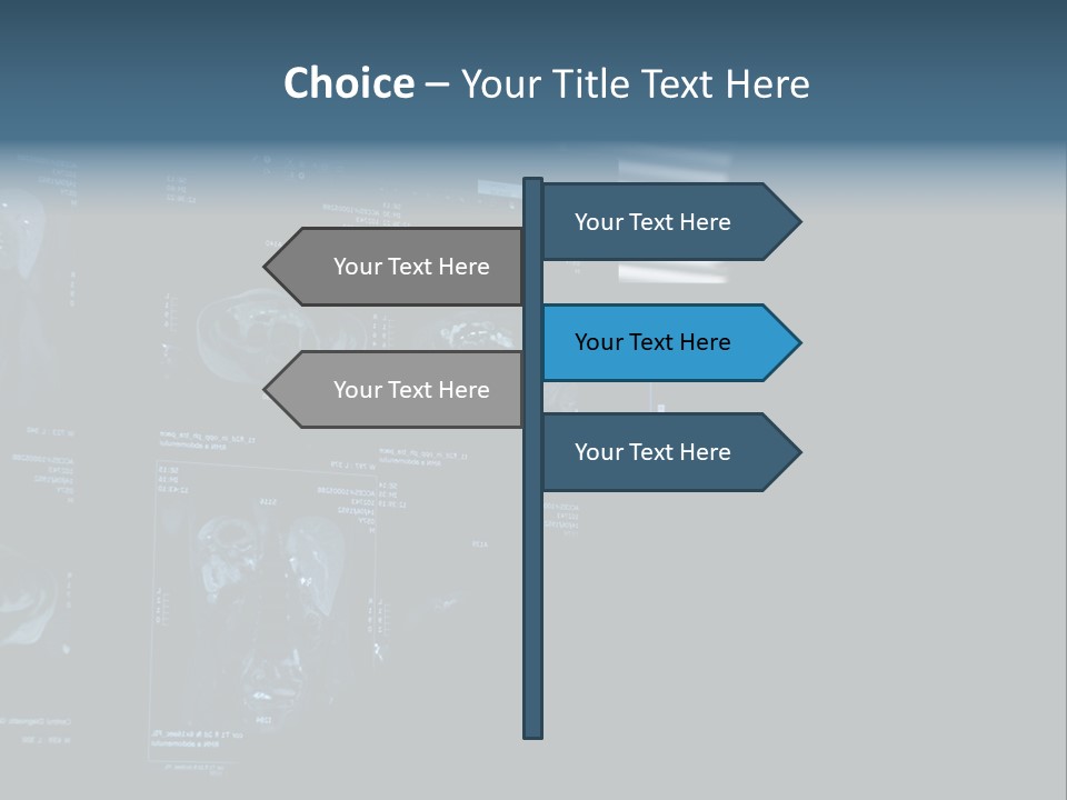 Cancer Anatomy Ray PowerPoint Template