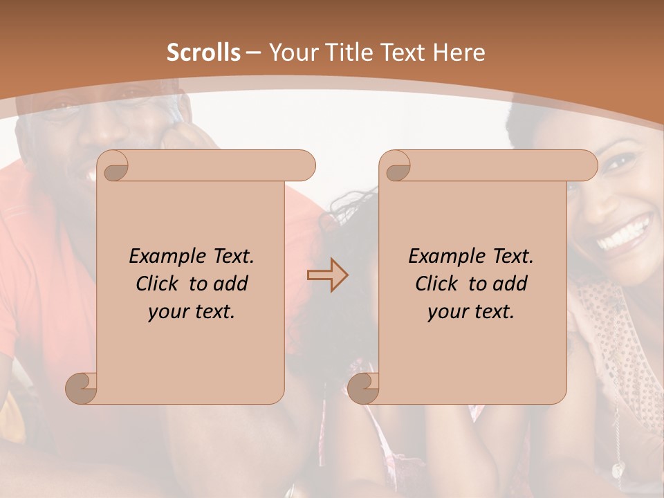 Aged Only Fifty PowerPoint Template