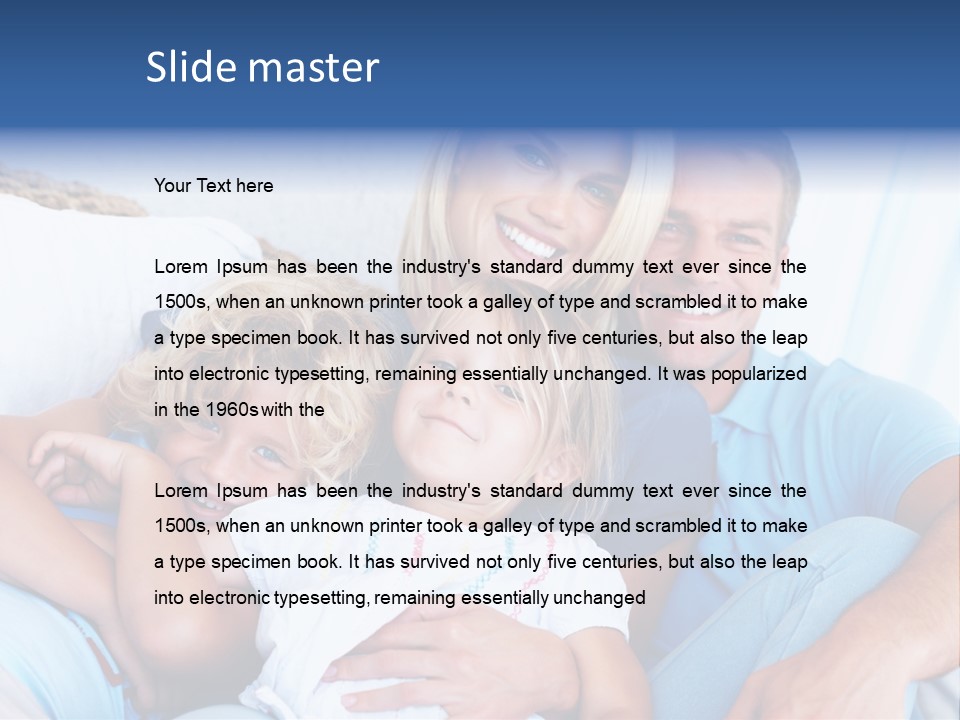 Hillside Waterfront History PowerPoint Template