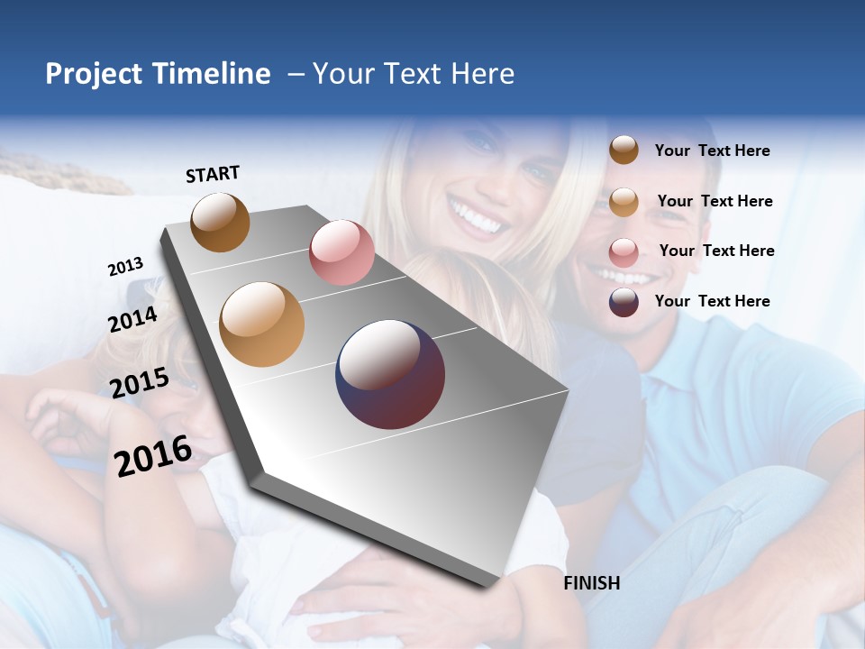 Hillside Waterfront History PowerPoint Template