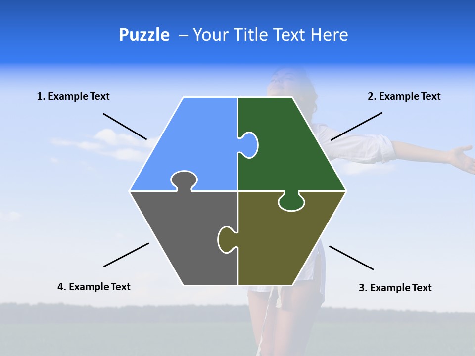 Action People Spring PowerPoint Template