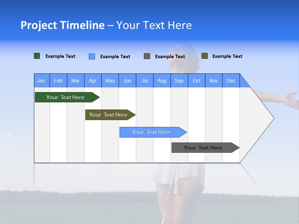 Action People Spring PowerPoint Template