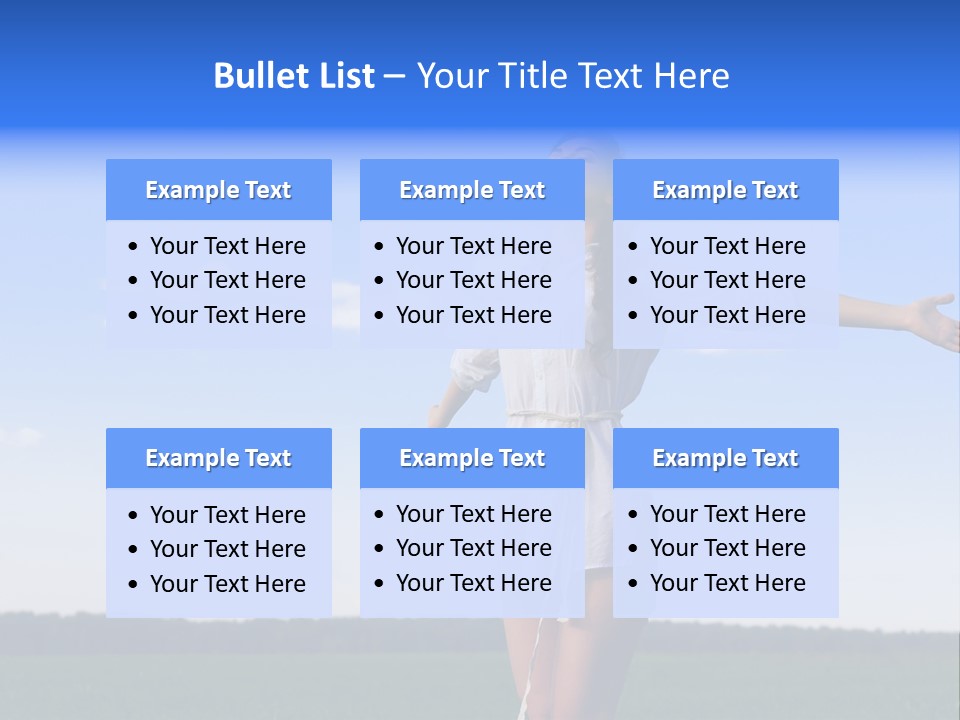 Action People Spring PowerPoint Template