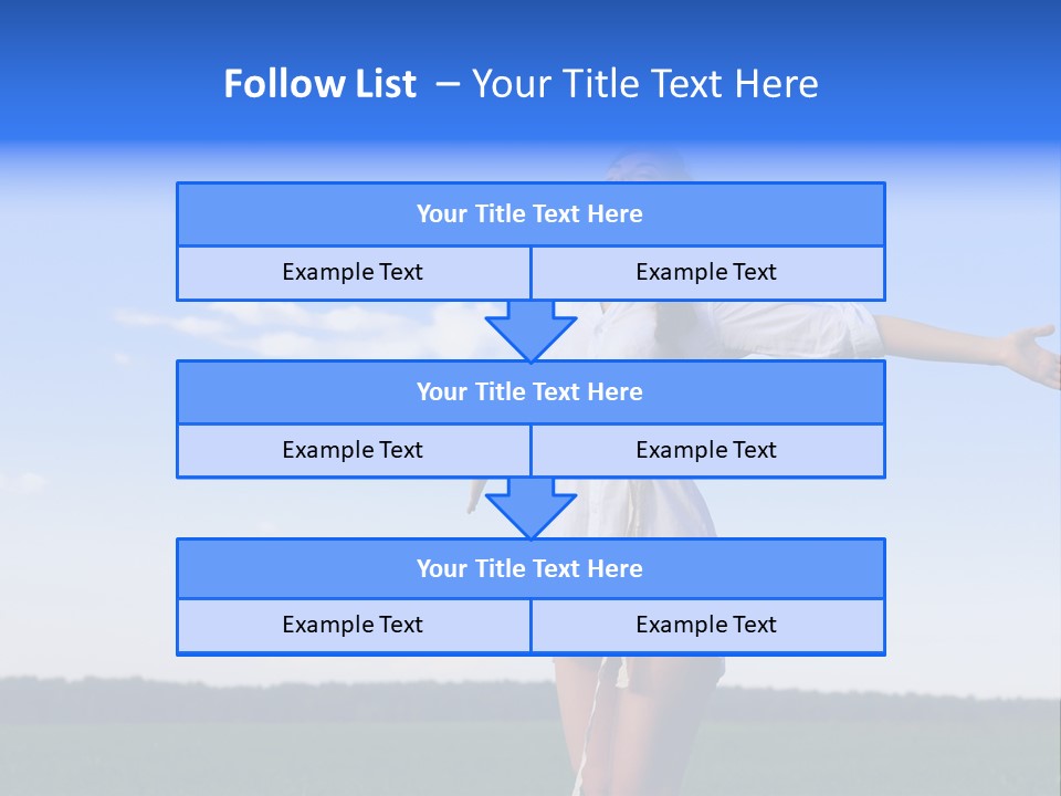 Action People Spring PowerPoint Template