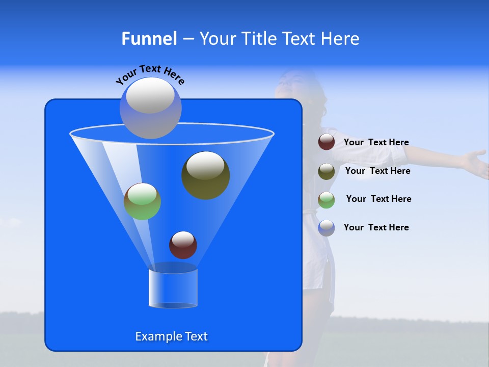 Action People Spring PowerPoint Template