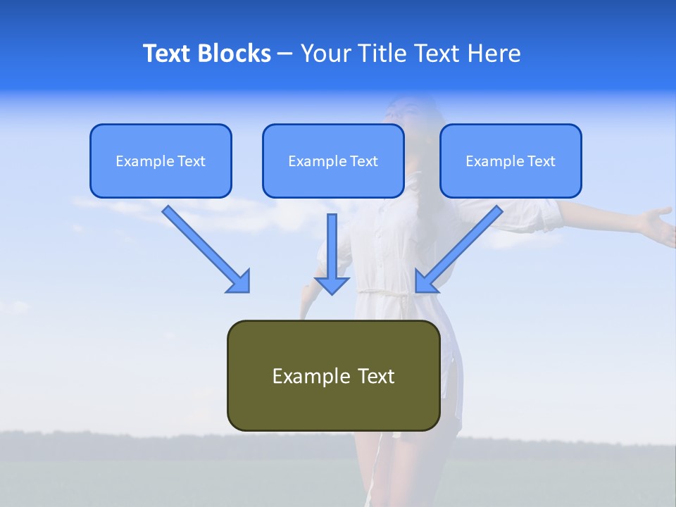 Action People Spring PowerPoint Template