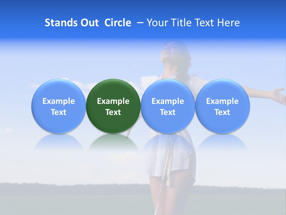 Action People Spring PowerPoint Template