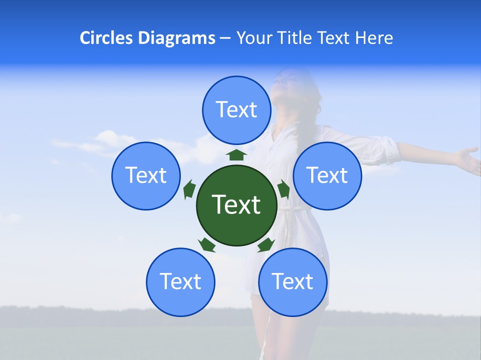 Action People Spring PowerPoint Template