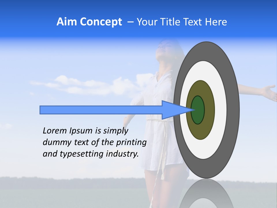 Action People Spring PowerPoint Template