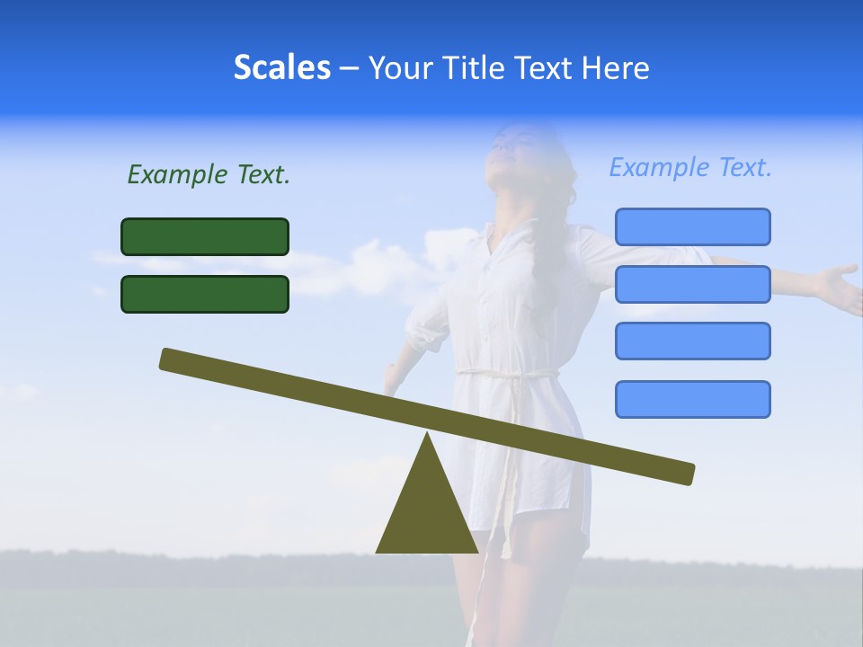 Action People Spring PowerPoint Template