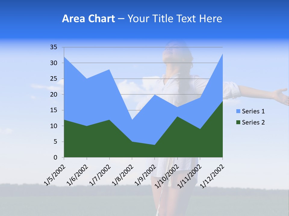 Action People Spring PowerPoint Template