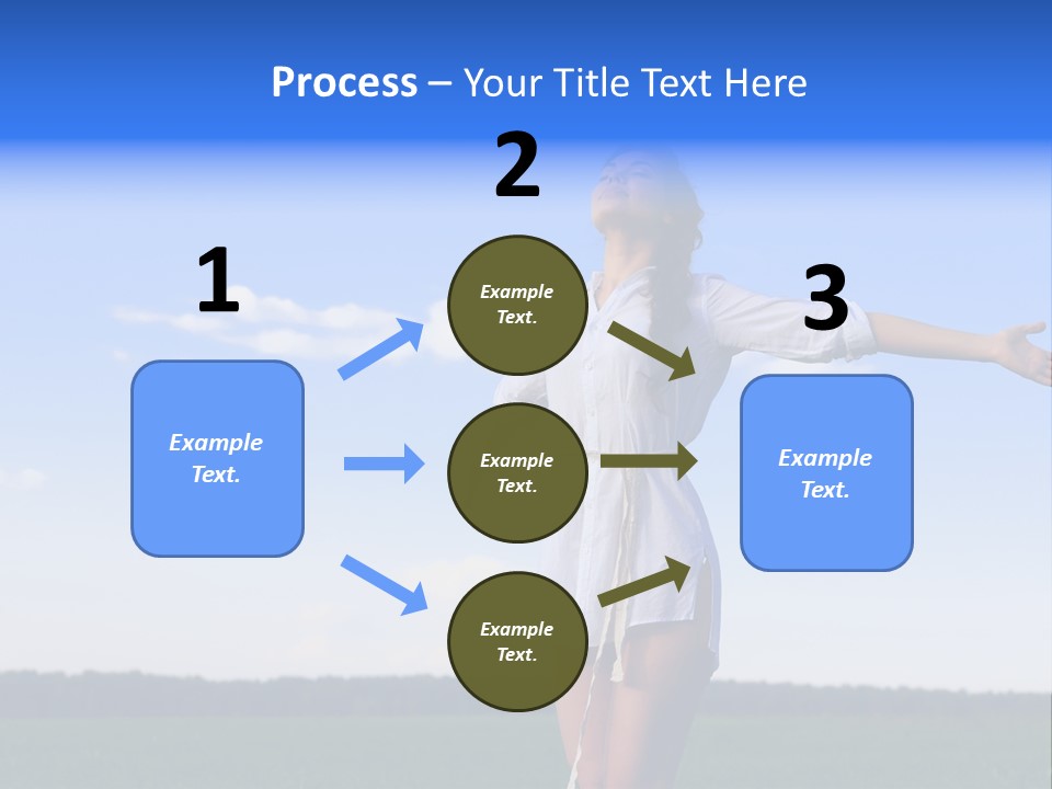 Action People Spring PowerPoint Template