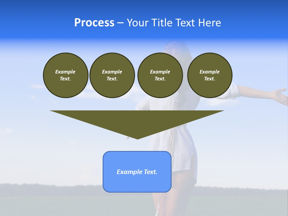 Action People Spring PowerPoint Template