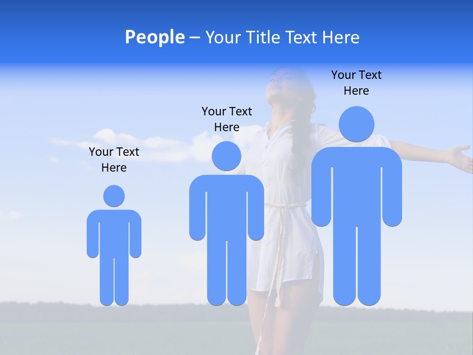 Action People Spring PowerPoint Template