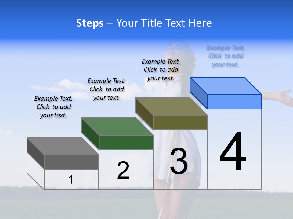 Action People Spring PowerPoint Template