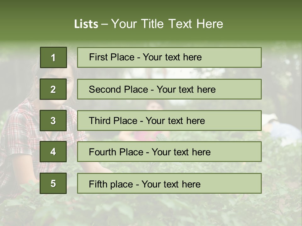 Pastoral Farming Three PowerPoint Template