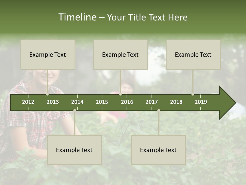 Pastoral Farming Three PowerPoint Template