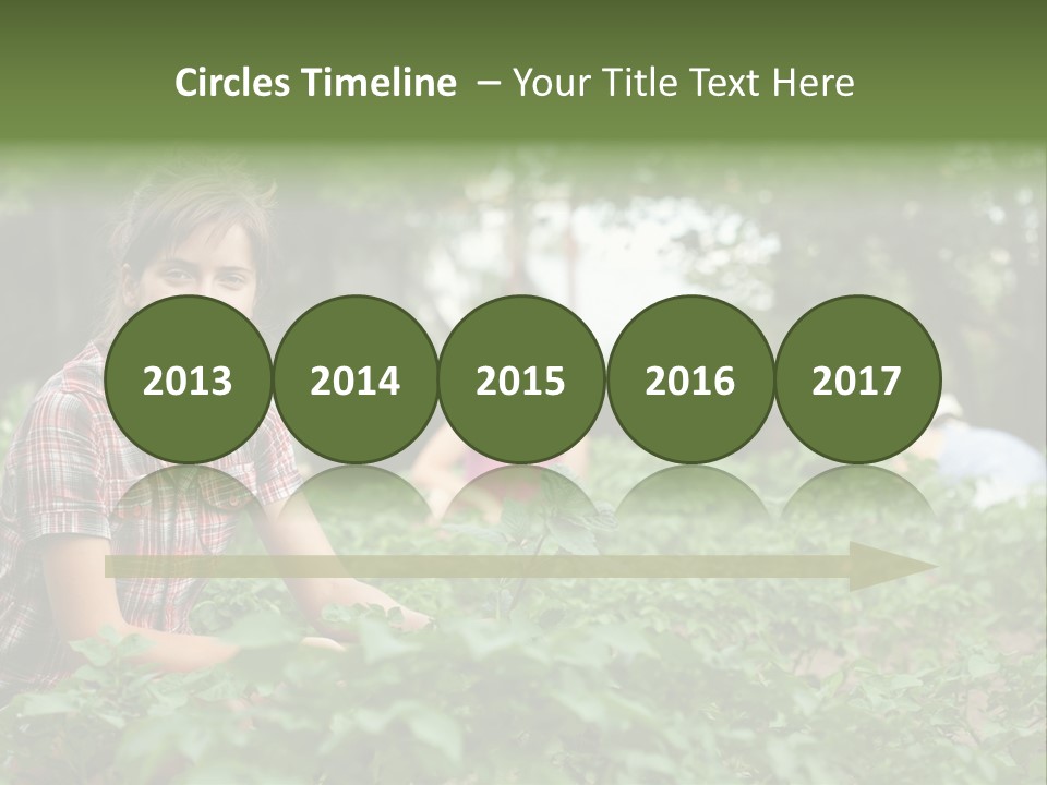 Pastoral Farming Three PowerPoint Template