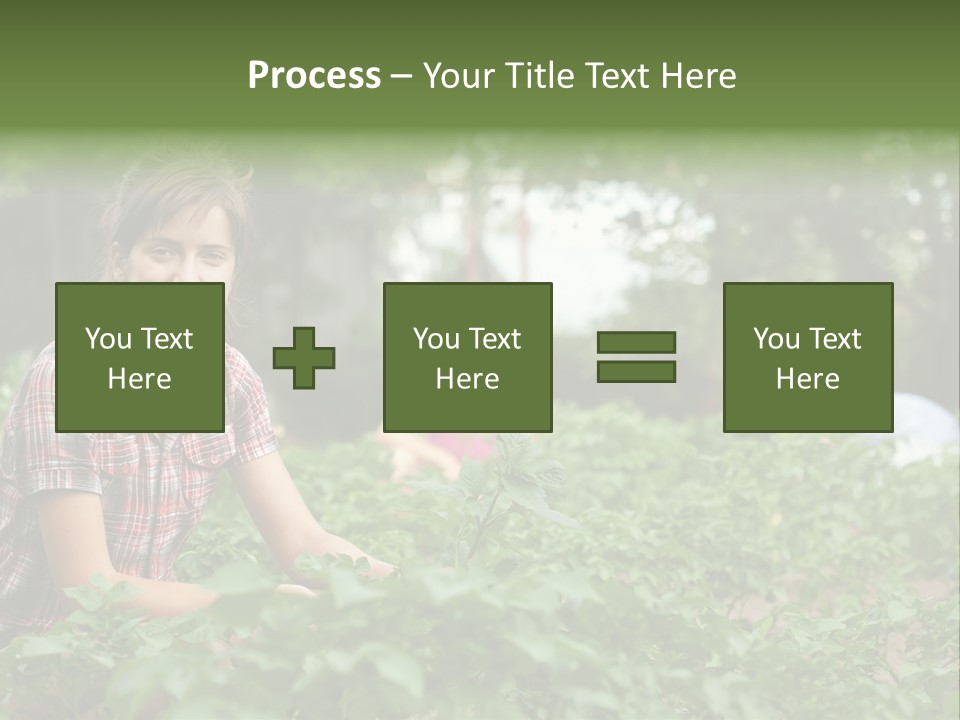 Pastoral Farming Three PowerPoint Template