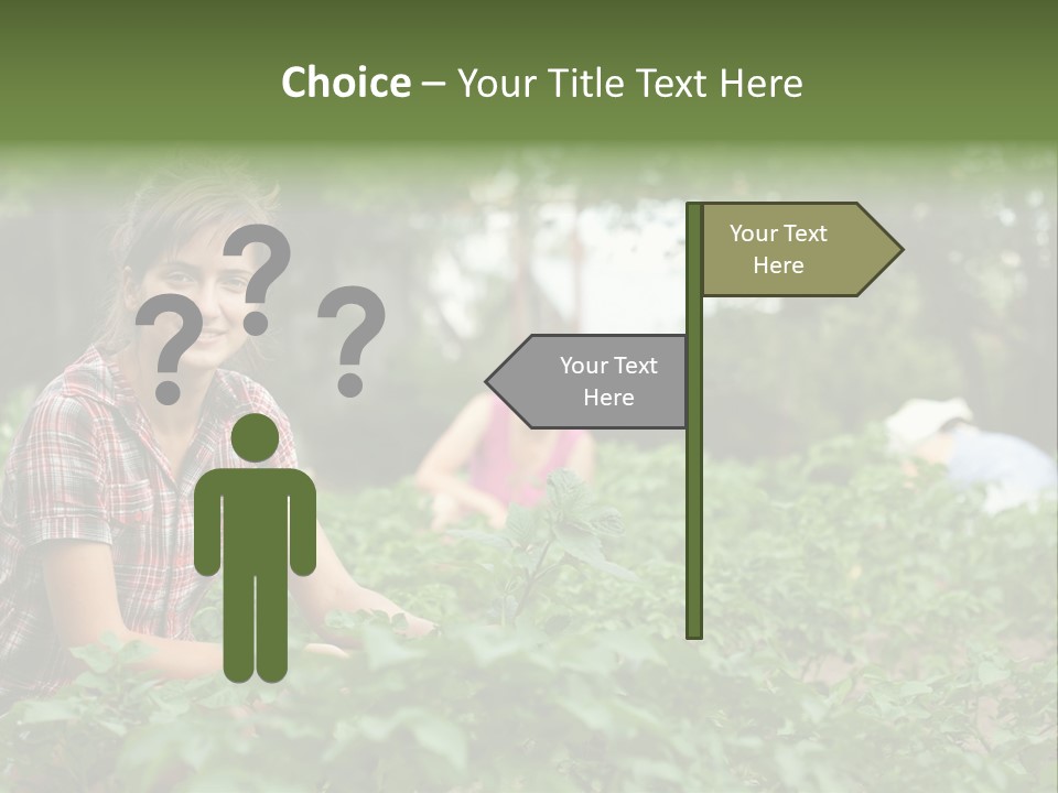 Pastoral Farming Three PowerPoint Template