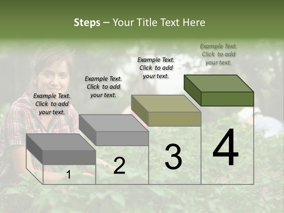 Pastoral Farming Three PowerPoint Template