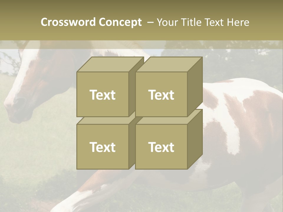 American Landscape Outdoor PowerPoint Template