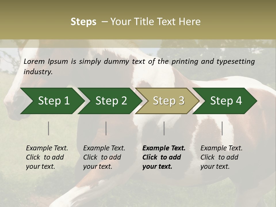 American Landscape Outdoor PowerPoint Template