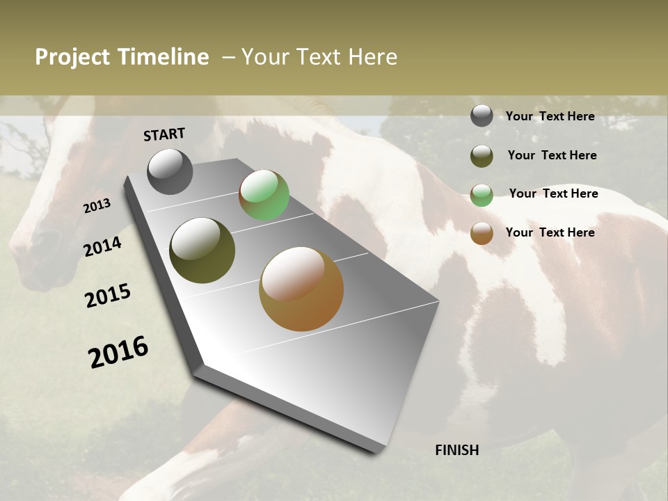 American Landscape Outdoor PowerPoint Template