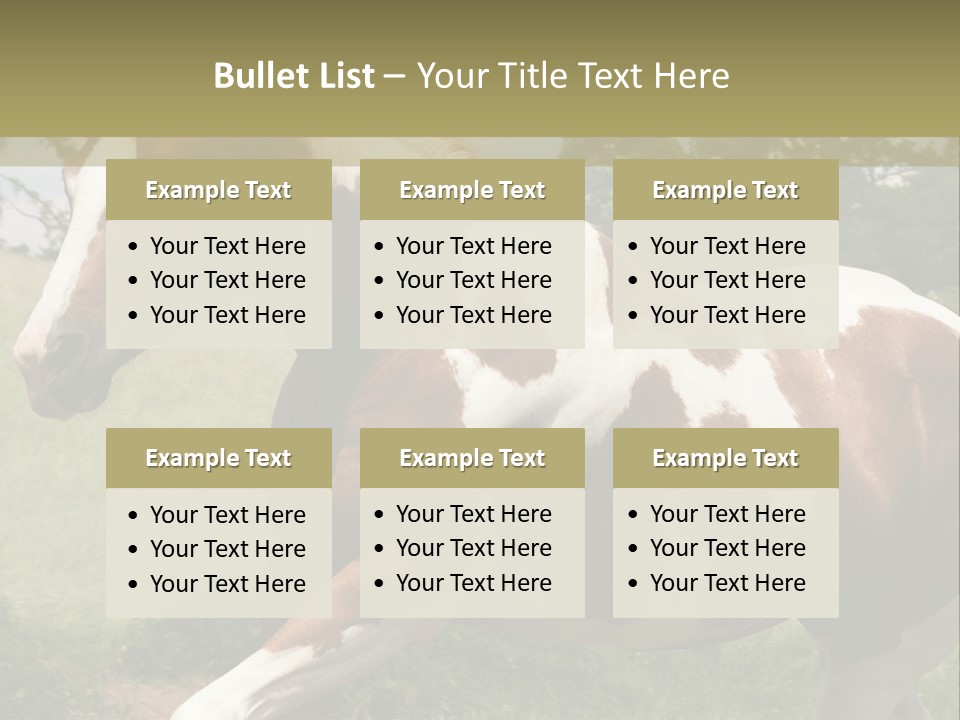 American Landscape Outdoor PowerPoint Template