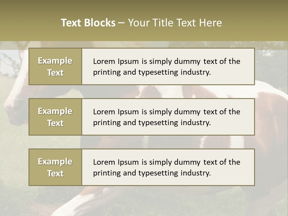 American Landscape Outdoor PowerPoint Template
