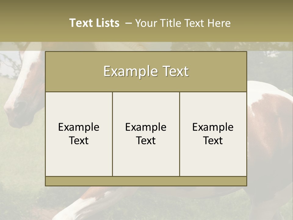 American Landscape Outdoor PowerPoint Template