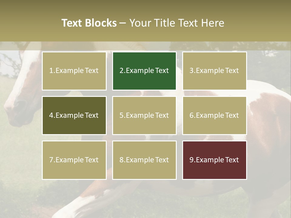 American Landscape Outdoor PowerPoint Template