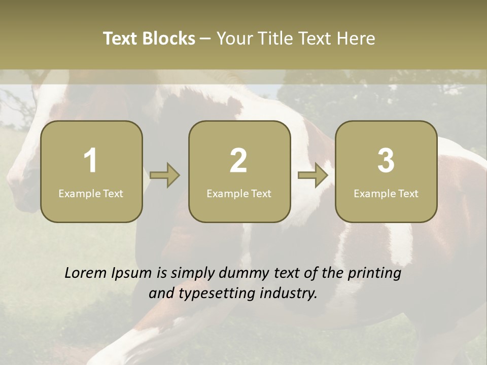 American Landscape Outdoor PowerPoint Template