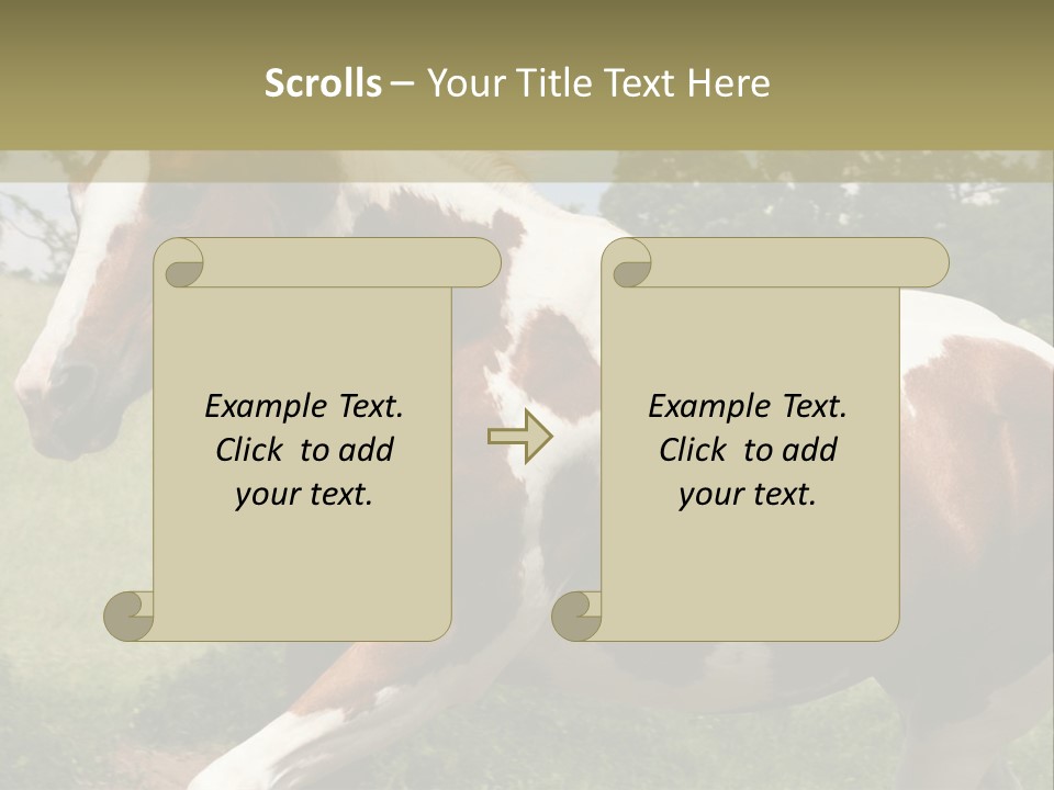 American Landscape Outdoor PowerPoint Template