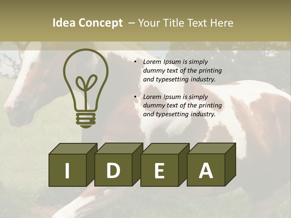 American Landscape Outdoor PowerPoint Template