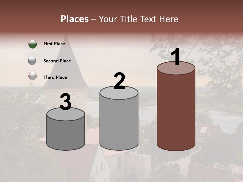 Hillside Waterfront History PowerPoint Template