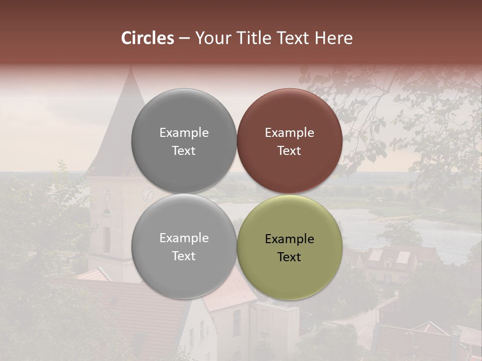 Hillside Waterfront History PowerPoint Template