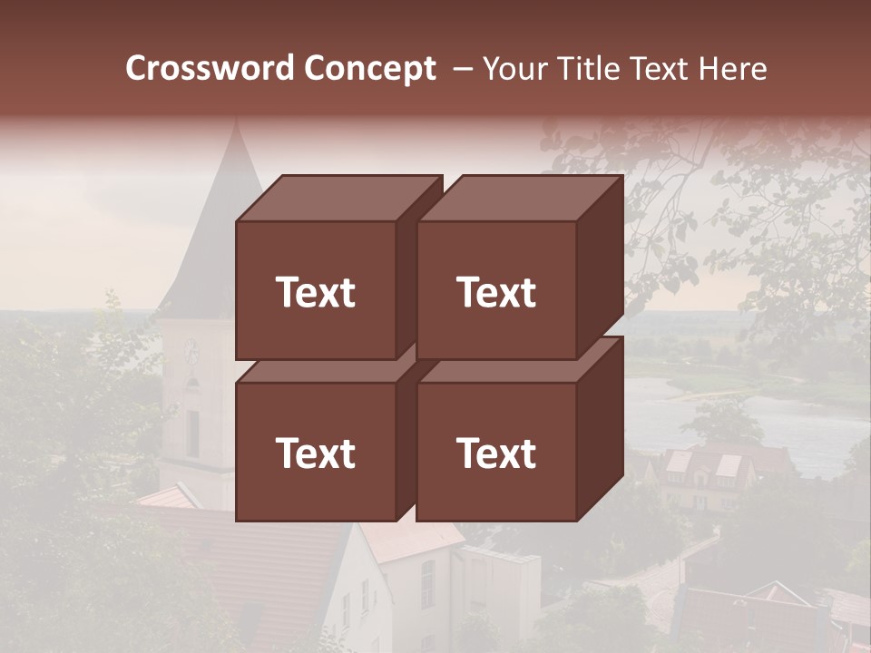 Hillside Waterfront History PowerPoint Template