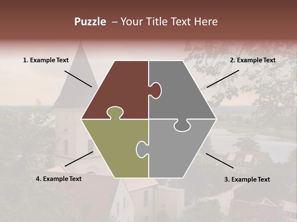 Hillside Waterfront History PowerPoint Template