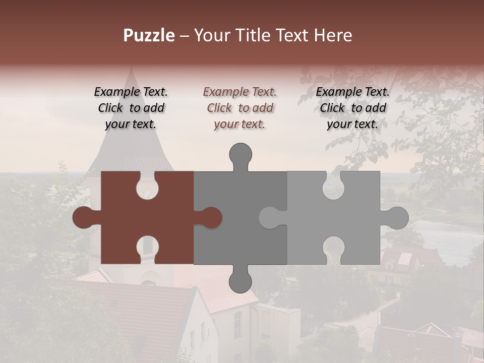 Hillside Waterfront History PowerPoint Template