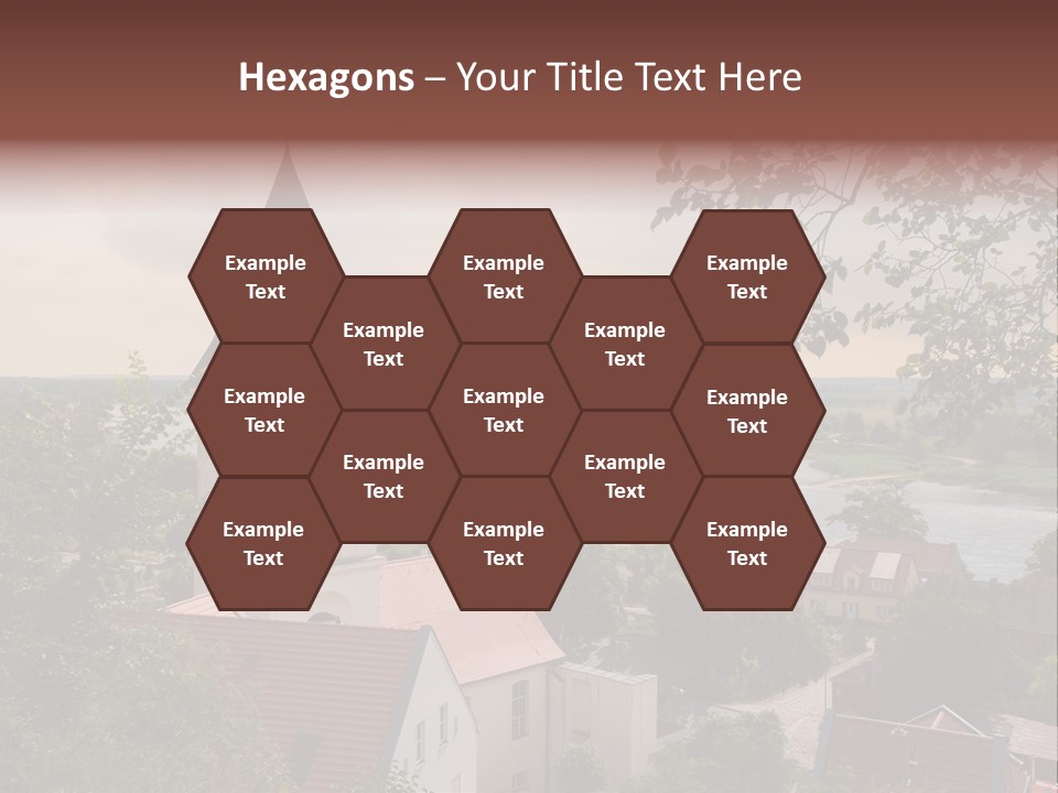 Hillside Waterfront History PowerPoint Template