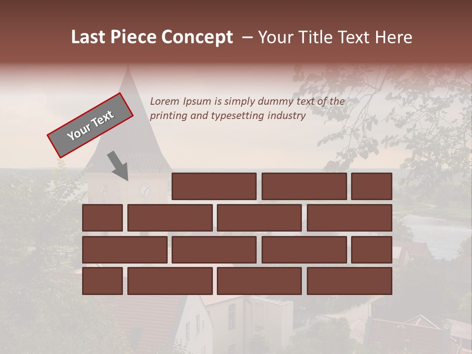 Hillside Waterfront History PowerPoint Template