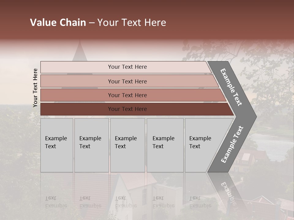 Hillside Waterfront History PowerPoint Template