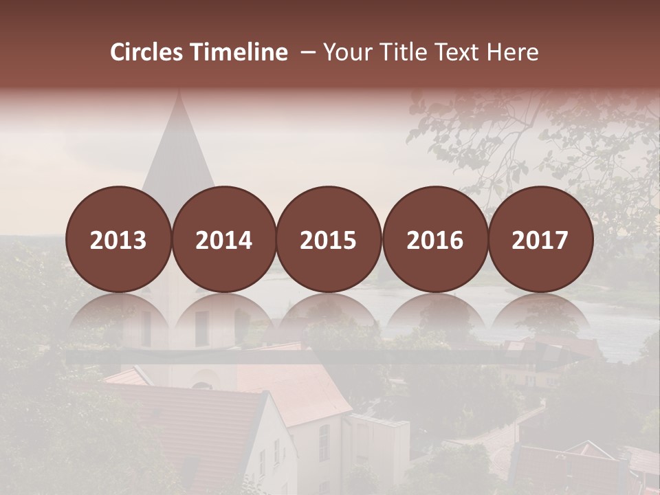 Hillside Waterfront History PowerPoint Template