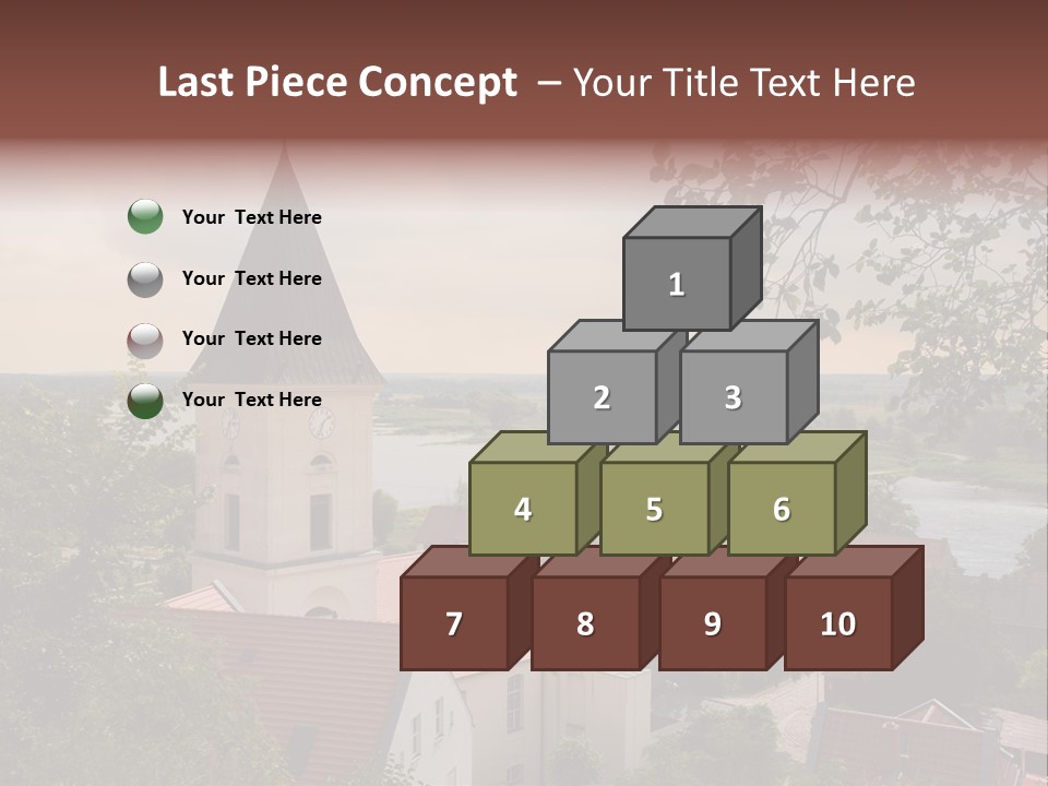 Hillside Waterfront History PowerPoint Template