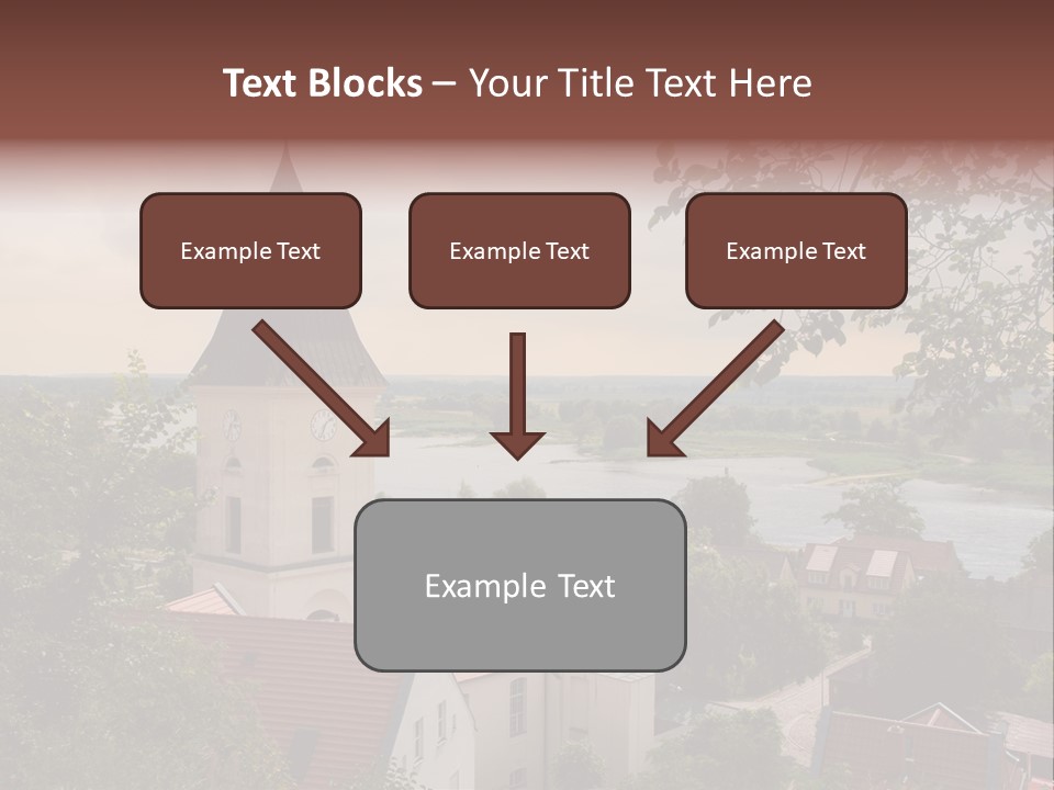 Hillside Waterfront History PowerPoint Template