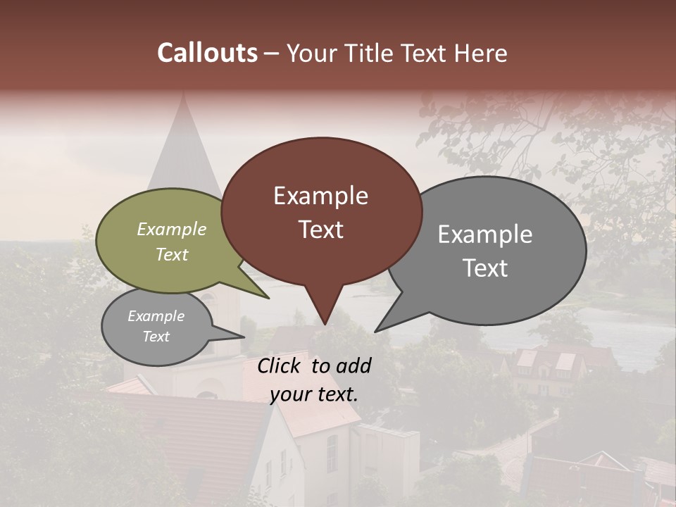 Hillside Waterfront History PowerPoint Template